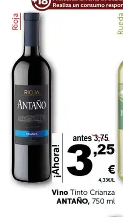 Masymas ANTAÑO Vino Tinto Crianza oferta