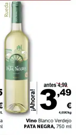 Masymas PATA NEGRA Vino Blanco Verdejo oferta