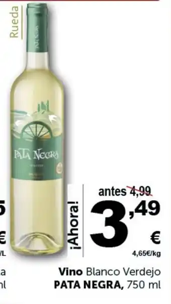 Masymas PATA NEGRA Vino Blanco Verdejo oferta