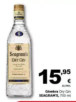 Masymas SEAGRAM'S Ginebra Dry Gin oferta