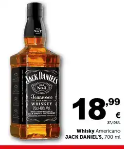 Masymas JACK DANIEL'S Whisky Americano oferta