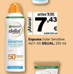 Masymas DELIAL Espuma Solar Sensitive Ad F-50 oferta