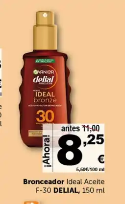 Masymas DELIAL Bronceador Ideal Aceite F-30 oferta