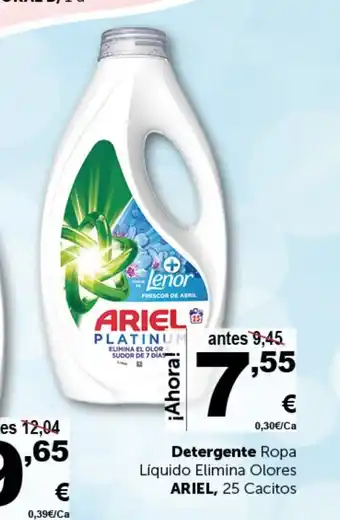 Masymas ARIEL Detergente Ropa Líquido Elimina Olores oferta