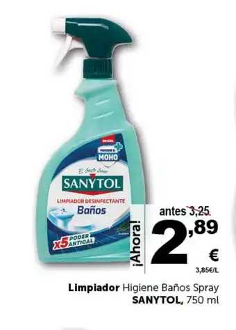 Masymas SANYTOL Limpiador Higiene Baños Spray oferta