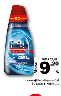 Masymas FINISH Lavavajillas Máquina Gel oferta