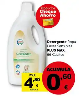 Masymas PLUS MAX Detergente Ropa Pieles Sensibles oferta