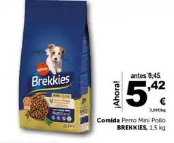 Masymas BREKKIES Comida Perro Mini Pollo oferta