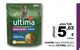 Masymas ULTIMA Comida Gato Esterilizado Senior oferta