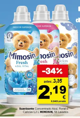 Masymas MIMOSIN Suavizante Concentrado Azul, Floral o Caricias oferta