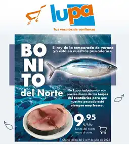 Supermercados Lupa Bonito del Norte fresco oferta