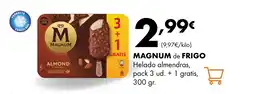 Supermercados Lupa MAGNUM de FRIGO Helado almendras oferta