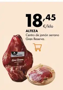 Supermercados Lupa ALTEZA Centro de jamón serrano oferta