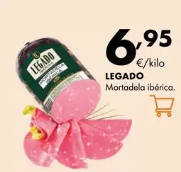 Supermercados Lupa LEGADO Mortadela ibérica oferta