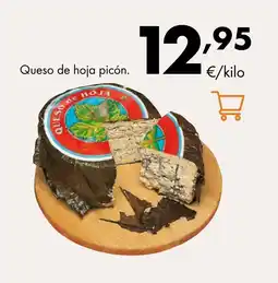 Supermercados Lupa Queso de hoja picón oferta