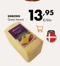 Supermercados Lupa EMBORG Queso havarti oferta