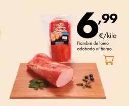 Supermercados Lupa Fiambre de lomo adobado al horno oferta