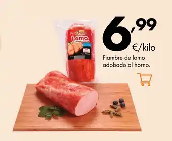 Supermercados Lupa Fiambre de lomo adobado al horno oferta