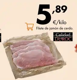 Supermercados Lupa Filete de jamón de cerdo oferta