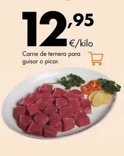 Supermercados Lupa Carne de ternera para guisar o picar oferta
