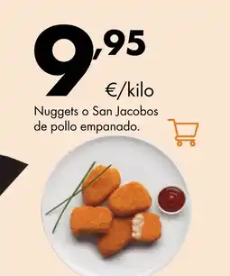 Supermercados Lupa Nuggets o San Jacobos de pollo empanado oferta