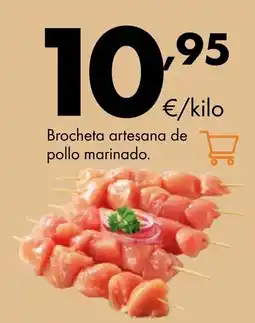 Supermercados Lupa Brocheta artesana de pollo marinado oferta