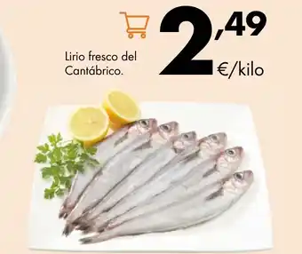 Supermercados Lupa Lirio fresco del Cantábrico oferta
