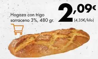 Supermercados Lupa Hogaza con trigo sarraceno oferta