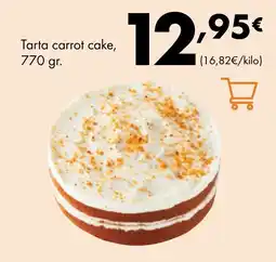 Supermercados Lupa Tarta carrot cake oferta