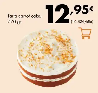 Supermercados Lupa Tarta carrot cake oferta