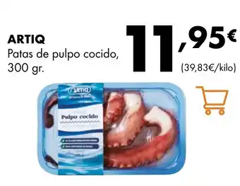 Supermercados Lupa ARTIQ Patas de pulpo cocido oferta