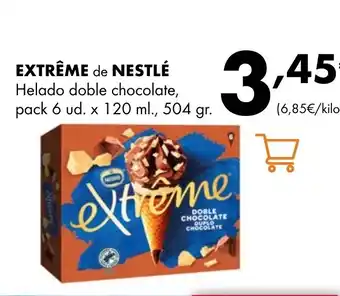 Supermercados Lupa EXTRÊME de NESTLÉ Helado doble chocolate oferta