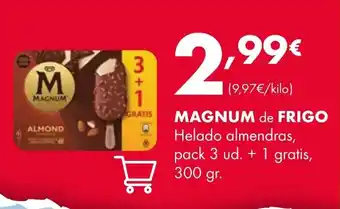 Supermercados Lupa MAGNUM de FRIGO Helado almendras oferta