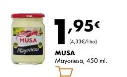 Supermercados Lupa MUSA Mayonesa oferta