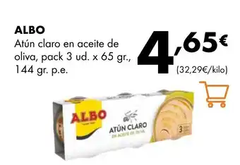 Supermercados Lupa ALBO Atún claro en aceite de oliv oferta