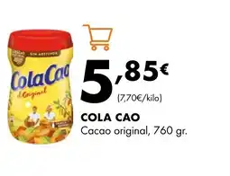 Supermercados Lupa COLA CAO Cacao original oferta