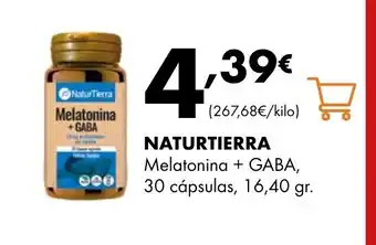 Supermercados Lupa NATURTIERRA Melatonina + GABA oferta
