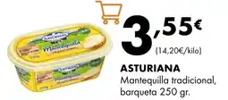 Supermercados Lupa ASTURIANA Mantequilla tradicional oferta