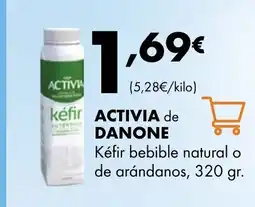 Supermercados Lupa ACTIVIA de DANONE Kéfir bebible natural o de arándanos oferta