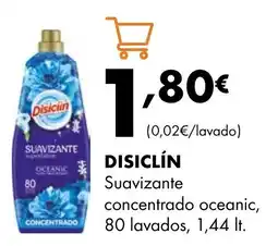Supermercados Lupa DISICLÍN Suavizante concentrado oceanic oferta