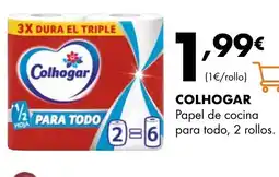 Supermercados Lupa COLHOGAR Papel de cocina oferta