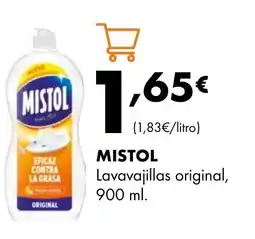 Supermercados Lupa MISTOL Lavavajillas original oferta