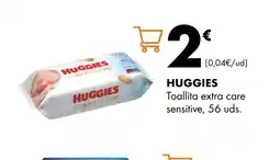 Supermercados Lupa HUGGIES Toallita extra care sensitive oferta