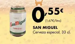 Supermercados Lupa SAN MIGUEL Cerveza especial oferta