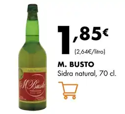 Supermercados Lupa M. BUSTO Sidra natural oferta