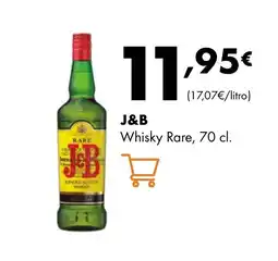 Supermercados Lupa J&B Whisky Rare oferta