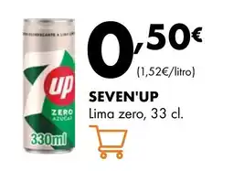 Supermercados Lupa SEVEN'UP Lima zero oferta