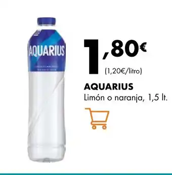Supermercados Lupa AQUARIUS Limón o naranja oferta