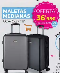 Supermercados Lupa Maletas medianas oferta