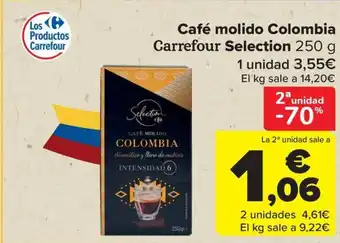 Carrefour Café molido Colombia oferta